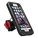 Price comparison product image Bike Mount for Iphone 6 or Iphone 6S, Bicycle Waterproof Case for for Iphone 6 or Iphone 6S, 2 in 1 (Waterproof Case+ Bike Mount), Support Fingerprint Recognition (iphone 6 or iphone 6S, Colour-Black)