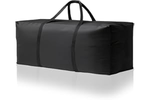 NCEDNㅤ Waterproof Patio Cushion Storage Bag – 173×51×76 cm Heavy Duty Oxford Outdoor Cushion Storage Bag, Dustproof & UV Protection for Garden Use, with Upgraded Fabric & Reinforced Zipper