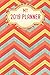 Produktbild My Planner 2019: Zigzag Wave Colorful Pattern Weekly Planner 2019: 12 Month Agenda - Calendar, Organizer, Notes, Goals & To Do Lists
