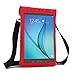 Produktbild USA Gear 10 Zoll Tablet Schutzhülle zum Umhängen: Tasche mit Touch-Funktion, aus Neopren, passend für Samsung Galaxy Tab A, HUAWEI MediaPad M3, Apple iPad Air & weiteren, Rot