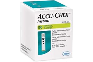 Accu-Chek Instant Test Strips, 50 Count (Multicolor)