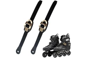 UENXRXE 2 Piezas Correa de Skate de Rodillo, Skate en línea de reemplazo Zapatos de Skate Skate Hebillas de energía con Tornillos de Patines Accesorio