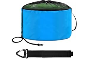 MiOYOOW Sac de tuyau de camping-car, sac de rangement étanche pour tuyau de camping-car, accessoires portables durables pour tuyau d'eau douce, raccord de tuyau électrique