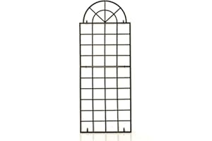 CLP Graticcio Per Piante Rampicanti Viva In Ferro I Graticolato Per Piante 180x70CM I Traliccio Per Rampicanti, Colore:bronzo