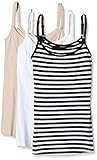 New Look Maternity Women's Pack of 3 Nursing Sleeveless Maternity Vest Top