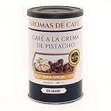 ✔ Intensidad Suave Aromas de Café - Café Molido a la Crema de Pistacho/Café con Pistacho variedad Arábica 100%/Café Verde del centro y sur de América Tostado Suavemente, 100 gr