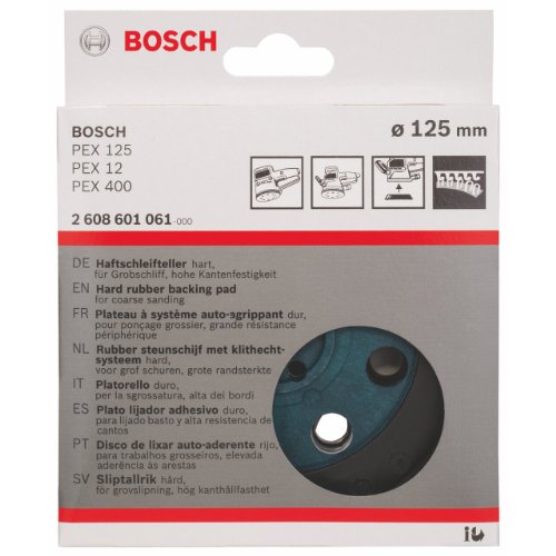 Bosch Pro Schleifteller für PEX 12, PEX 12 A und PEX 125 (Ø 125 mm, hart) - 3