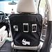 IntiPal Kick Mats Car Seat Protector - Car Back Seat Cover With Mesh Pockets Organiser - Fits Most Vehicles - Keeps Yours Car Seat Clean from Kids Dirty Feet Mud