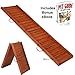 Price comparison product image Foldable Wooden Dog Ramp Protects Pets Joints and Bones from the Strain of getting in and out or your car