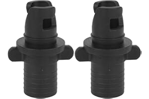 KIMISS Adapter Pompy Nadmuchiwanej Adaptateur Pompe Air Track Czarny Plastikowy Kajak Złącze Zaworu Powietrza Czarny Adapter Zaworu łodzi Inflacja Deska Surfingowa Sory