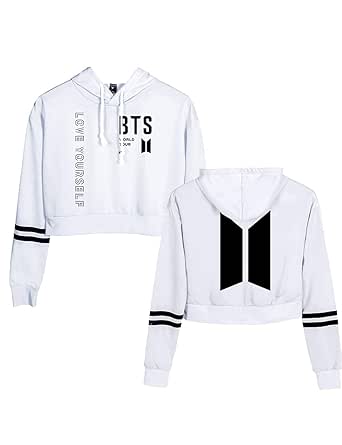 Bts crop top sweater Clearance
