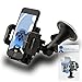 Price comparison product image Black Multi-Directional Dashboard / Windscreen, Case Compatible (Use with or without your existing case!) Clip On Suction Mount In Car Holder For Samsung Galaxy J5 SM-J500F