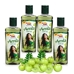 KMP Ayurvedic Amla Hair Oil (99 ml Each Bottle) Pack of 4 (Total - 396 ml)