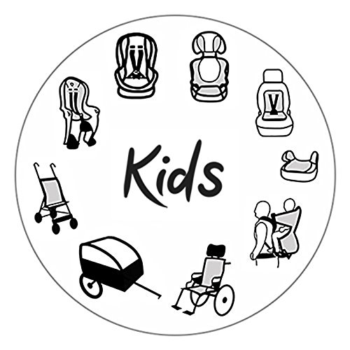 SANDINI SleepFix® Kids – Kinder Schlafkissen/ Nackenstütze/ Nackenkissen mit Stützfunktion und Temperaturausgleich – VIELE FARBEN – Exklusiv mit Outlast® Temperaturausgleich erhältlich – Kindersitz-Zubehör für Auto/ Fahrrad/ Reise – Verhindert das Abkippen des Kopfes im Schlaf – Designed in Germany/ Made in EU/ German Design Award WINNER 2017 - 5