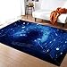 Produktbild Feidaeu Wohnzimmer Bereich Teppich 3D Ananas Muster große Salon teppiche weiche Flanell Haus dekorative Boden türmatte