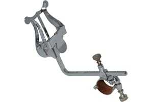 SAMBA MÚSICA Atril marcha corneta con argolla codo tubería (Niquelado)