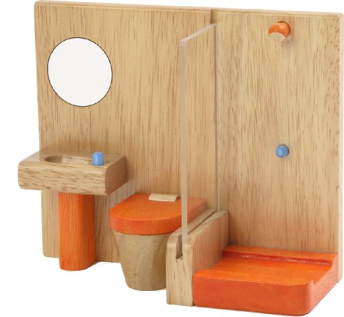 Voila Wooden Eco-Doll's House with Furniture