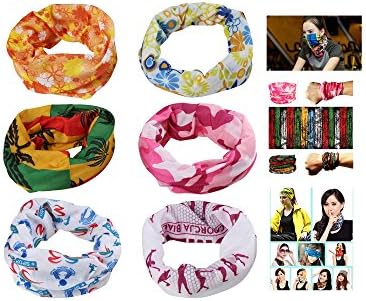 Sports Scarves, Sunshade, Sun Protection, Outdoor, Magic, Fishing, Sports Scarves, Hiking, Running, Cycling High Elastic Headpiece(8Piece)