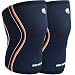 Produktbild WOD Nation Knee Sleeves for Weightlifting (1 Pair) Premium Support & Compression - Powerlifting & Crossfit - 5mm Neoprene Sleeve for The Squats - Fits Both Women & Men (Medium)
