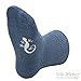 Little Grippers Denim Baby Socks with Stay On Technology - 3 Pair Pack (6-12 Months)