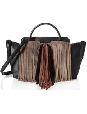 Liebeskind Berlin Damen Fuji Fringe Henkeltaschen, 46 x 26 x 20 cm
