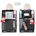 Produktbild MATCC Auto Rückenlehnenschutz 2 Stück Auto Kinder Organizer mit iPad Tablet Tasche Wasserfester Rücksitzschoner Trittschutz Anhängematte Kick-Matten-Schutz Tablet Halterung (65 * 48cm)