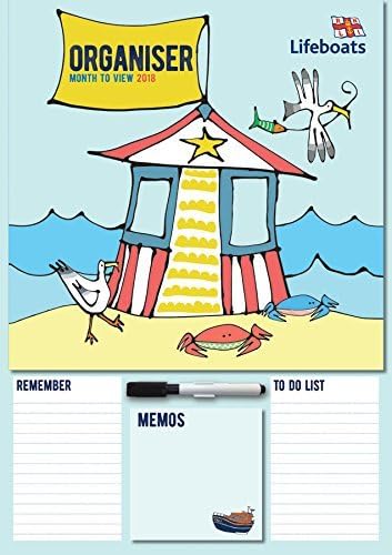 Rnli Family Organiser 2018 P A3 (A3 Planner)