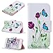 Produktbild iPhone SE Wallet Fall, iPhone 5S Flip Case, tebeyy Premium Blume Animal Cartoon Pattern Pu Leder Wallet Case Cover Tasche [Magnetverschluss] mit Kartenschlitzen für Apple iPhone SE/5S/5, Seitenständer, Kreditkarte Halter, Buch-Stil Flip Brieftasche mit 1 x Displayschutzfolie und 1 x Stylus
