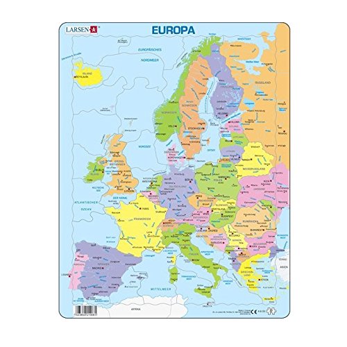 Preisvergleich Produktbild Larsen puzzel - Europa - A8: Larsen puzzels