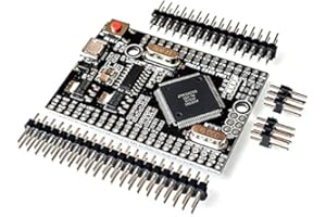 TECNOIOT 1 Pezzo Chip Integrato Mega 2560 PRO CH340G / ATMEGA2560-16AU con intestazioni Maschili