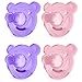 Produktbild Philips Avent Schnuller Soothie // ab 3 Monate // Gr. 2 // Soothie Bärchenform Girl // 4er Set //