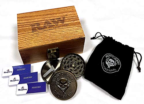 Caja de almacenamiento Rolling Supreme de Trendz, de madera, varios tamaños 