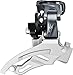 Produktbild Shimano Umwerfer 'Alivio' FD-M4000, Down-Swing, Dual Pull, 31,8 mm, 66-69°, 9-fach, grau/silber (1 Stück)