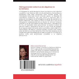 Hidrogenación selectiva de alquinos no terminales: Obtención de intermediarios de síntesis en química fina