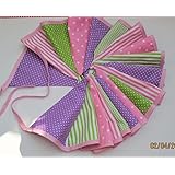 Wimpelkette aus Baumwolle Kinderzimmer