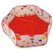 Produktbild Ularma Ballpool Bunte Bälle Pool Bällepool Bällebad Durchmesser 90cm
