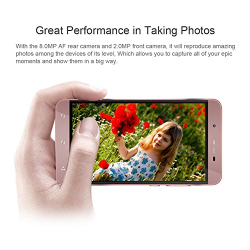 KivorsÂ® Smartphone Mate 9 Plus Android 5.1 Handy mit 6.0 IPS Zoll IPS Display (1280*720) Dual SIM 1G RAM 8G ROM Quad Core