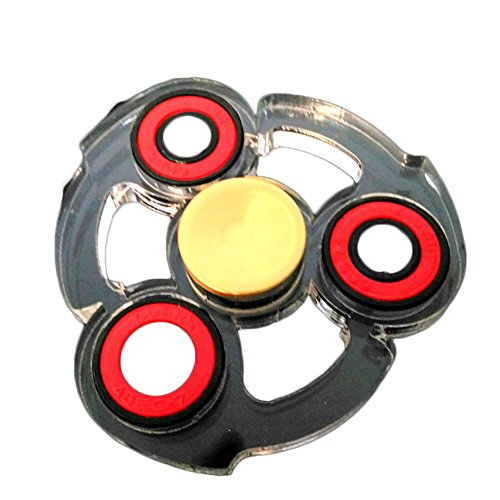 Wangyue New Acrylic Plexiglass Evil Cave Tri-Spinner Fold Hands Spinner Reliever Relieves Stress And Anxiety for Children and Adults Wangyue New Acrylic Plexiglass Evil Cave Tri-Spinner Fold Hands Spinner Reliever Relieves Stress And Anxiety for Children and Adults