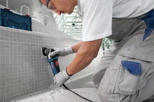Bosch Professional GOP 300 SCE Multifunktionswerkzeug, SDS-System, 48 tlg. Zubehör-Set, 300 W, L-Boxx - 6