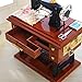 Produktbild Musik Box New, yoyoug Vintage Mini-Nähmaschine Music Box Stil Mechanische Geburtstag Geschenk Tisch Decor