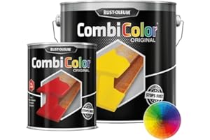 RUST-OLEUM 7375.2.5 Combicolor Original, Superior Metal Protection, Direct To Rust, Satin black-RAL 9005