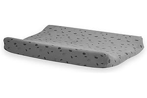 Jollein 022-503-65347 – Changing Mat Tricot 50 x 70 cm Spot Storm Grey