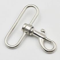 Produktbild von CKANDAY 10 Stück Edelstahl-Haltegurte 50 Cm + 4 Karabinerhaken – Sicherheitsgurte Für Kamera, Fahrrad, Boot