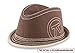 Produktbild Longbeach braun Größe L/XL (58/60 cm circonf.) Hut Trilby Fedora Baumwolle