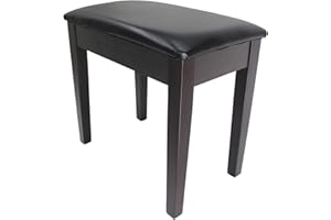 STEINHOVEN PRELUDE Piano Stool with Book Storage (Satin Rosewood)