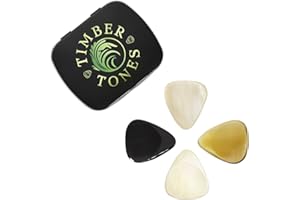 TIMBER TONES Bone Tones BTMT4 - Púa (tamaño fino/medio, paquete de 4 uds.)