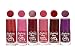 Fashion Bar Set of 6 Gel Finish Nail Polishes RS.210.00