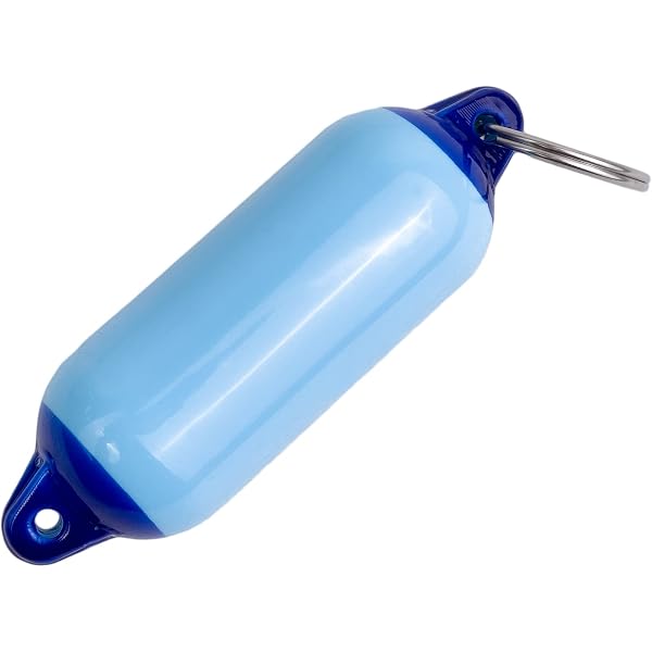 NBEADS 4 Pcs Porte-Clés Flottants Clé Plastique - Forme Pilule 9cm Pêche Bateau Navigation
