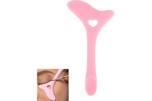 PENMOL Eyeliner Stencil,Eyeliner Tool Silicone Eyeliner Stamp Eyeshadow Stencils Aid Lipstick Wearing Aid Face Cream Eyelash for Quick Makeup Application