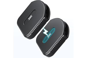 JJC Pudełko na filtry wpuszczane (2 sztuki) do wkładania filtra Canon V-ND i C-PL oraz przezroczysty filtr - z nasadką filtra wpuszczanego do adaptera Canon EF-EOS R